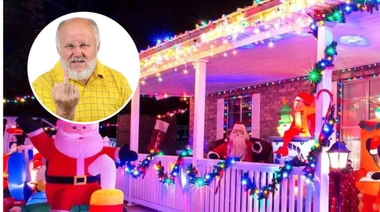 Man Behind Joyful Christmas Lights Display Admits He’s Motivated Purely ...